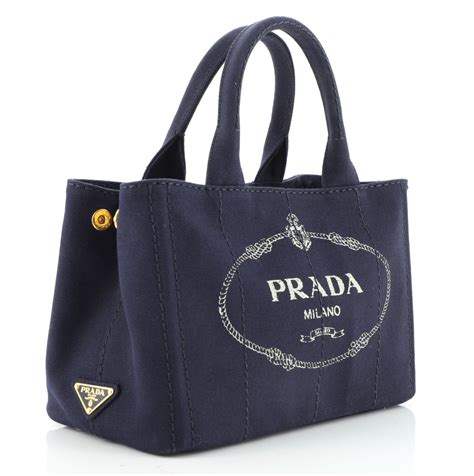 prada canapa canvas tote